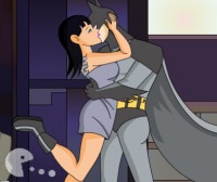 Batman Kissing