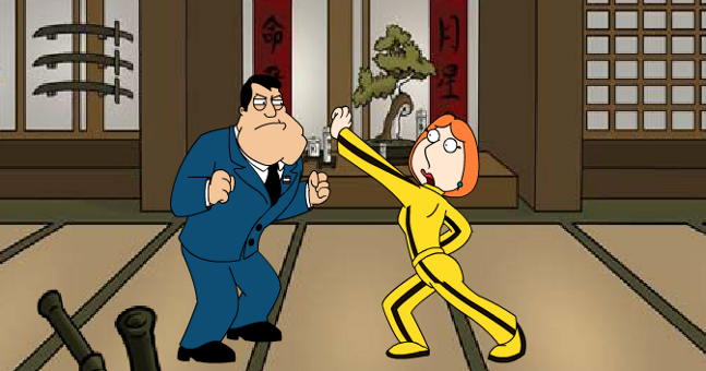 American Dad vs Family Guy Kung Fu