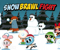 Snow Brawl Fight