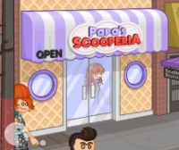 Papa's Scooperia - Skill games 