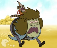 Cartoon Network Games: Regular Show - Ride 'Em Rigby 