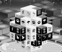 Mahjong Black and White Dimension - juega Mahjong gratis pantalla completa!