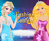 Elsa vs Barbie Fashion Contest 2