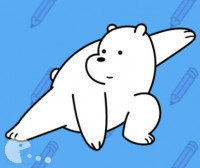 We Bare Bears How to Draw Ice Bear
