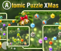 Atomic puzzle Xmas