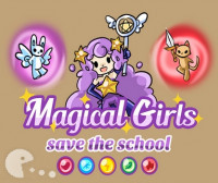 Magical Girls Save the School - Games online 6games.eu