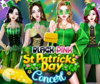 Black Pink St Patrick's Day Concert