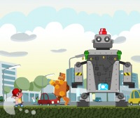 Big Evil Robots - Games online 6games.eu