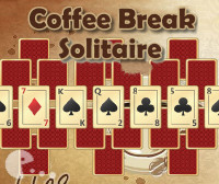 Coffee Break Solitaire - Games online 6games.eu