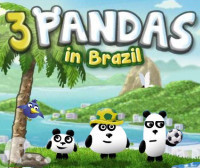 3 Pandas in Brazil