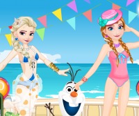 Elsa Beach Outing Preparation - Jogos friv 2
