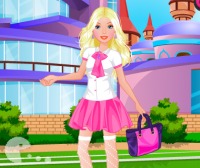 Barbie Going to School