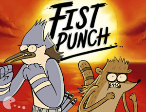 Regular Show - FIST PUNCH (Mordecai's Turn) - Cartoon Network