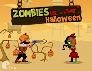 Zumbis vs Halloween - Jogo Gratuito Online