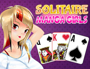 Solitaire Manga Girls